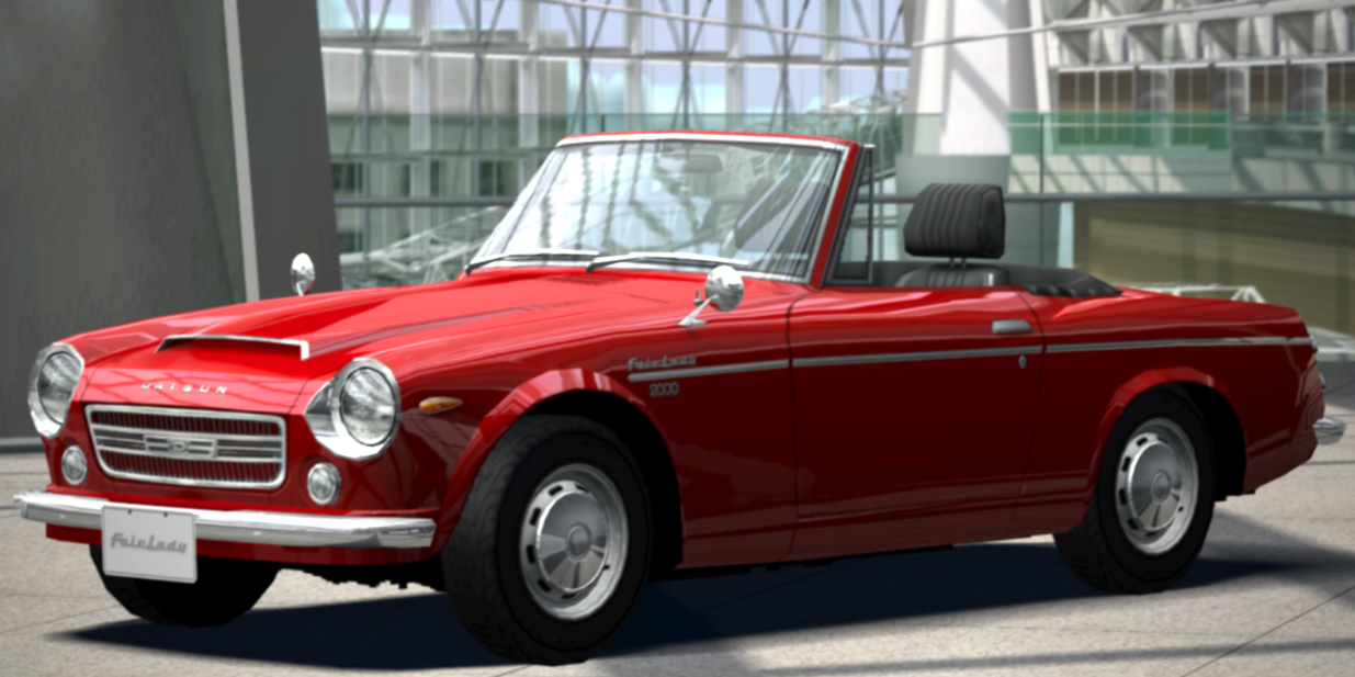 IG2709 1/18 DATSUN Fairlady 2000 (SR311) Red - ig-model